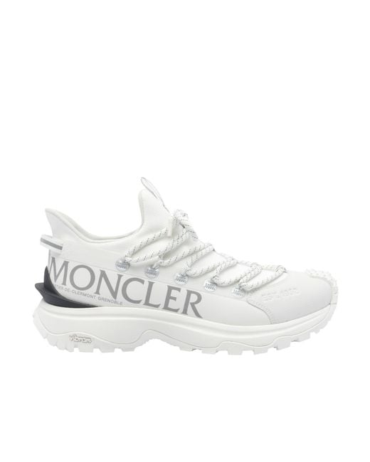 Moncler White Trailgrip Lite 2 Sneakers for men
