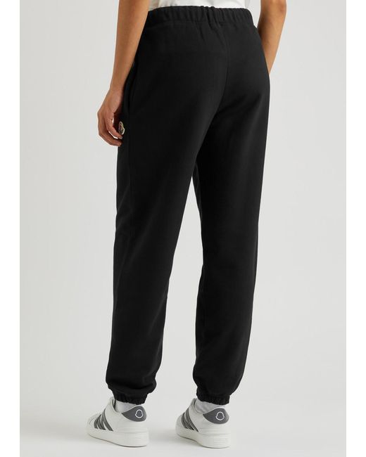 Moncler Black Cotton Sweatpants