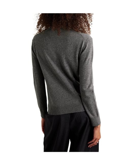 Theory Gray Cashmere Sweater