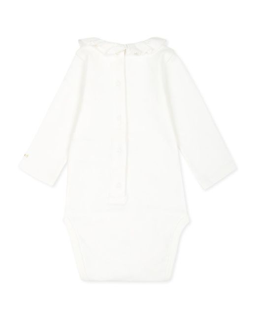 Chloé White Ruffle-Detail Pyjamas Set
