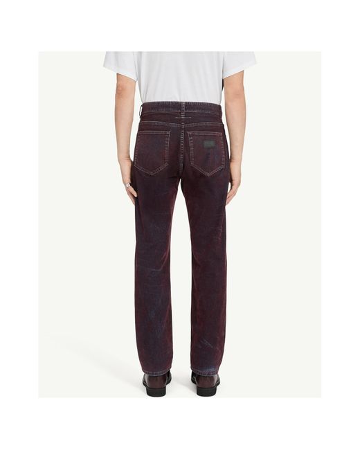 MM6 by Maison Margiela Blue Straight Leg Faded Jeans for men