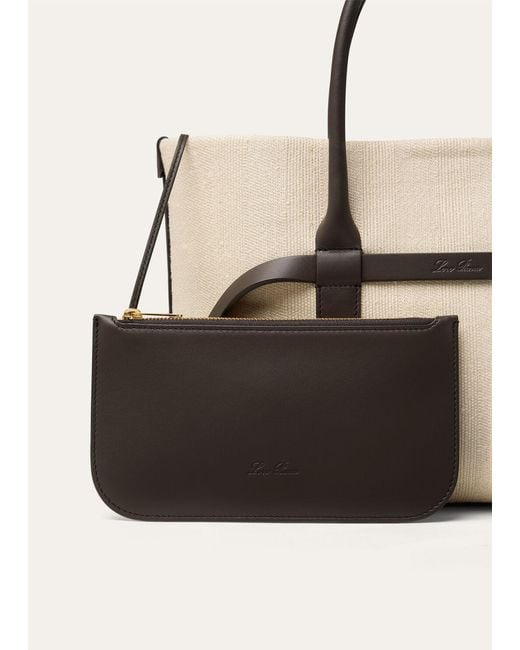 Loro Piana Natural Ghiera Small Shopper