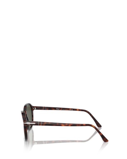 Persol Green Po3343S Round Sunglasses for men