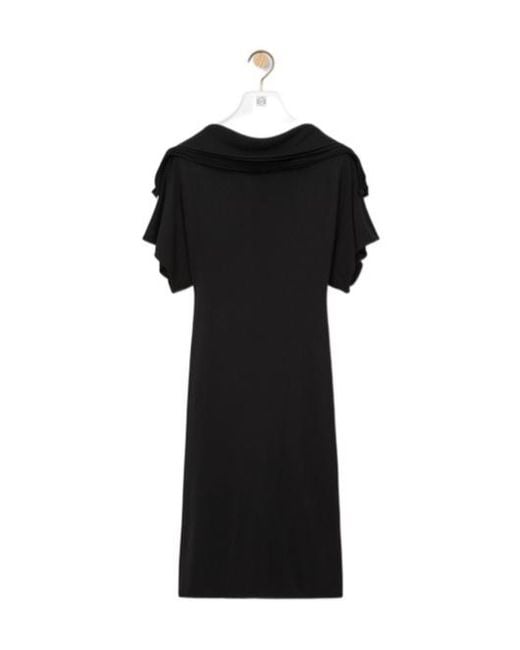 Loewe Black Lightweight Fluid Dress