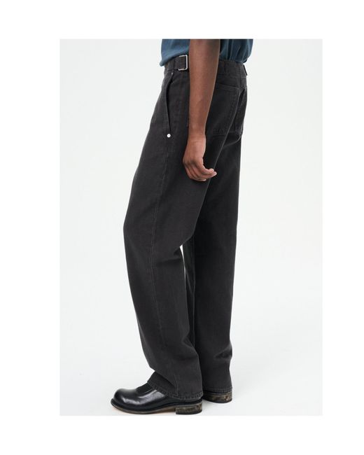 Our Legacy Black Trucker Jeans for men