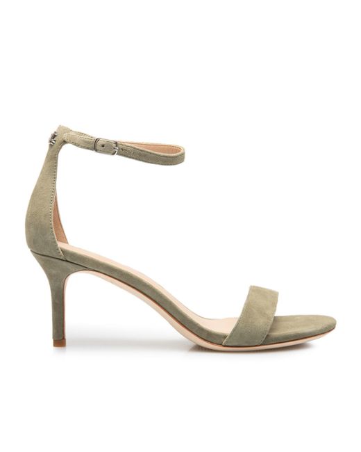 Ralph Lauren Metallic Allie Mid Heeled Sandals