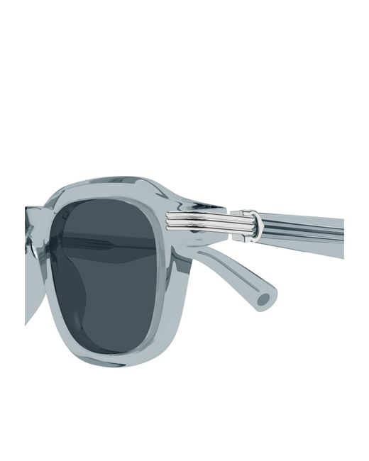 Cartier Blue Rectangular Sunglasses for men