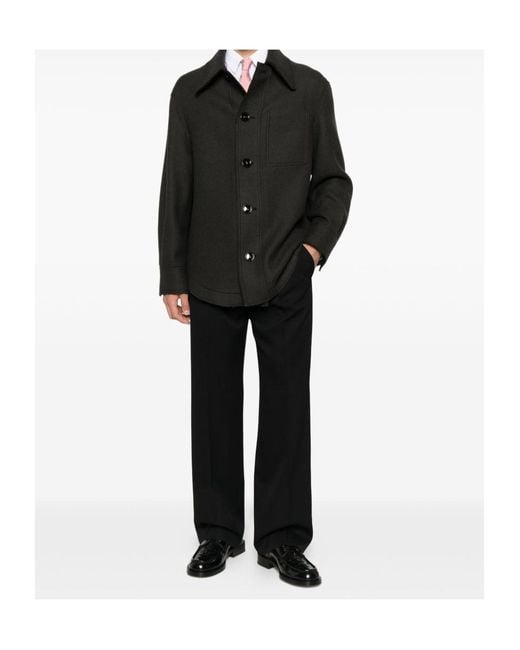 AMI Black Wool Jacket