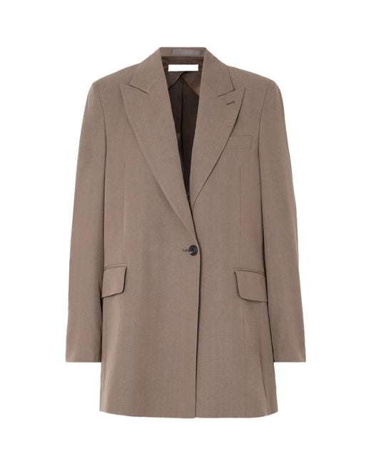 Our Legacy Brown Long-Sleeved Suit Coat