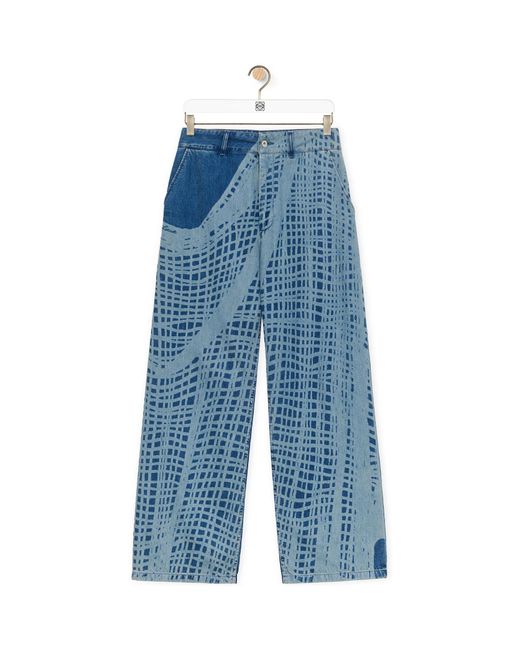 Loewe Blue Belt-Loop Jeans