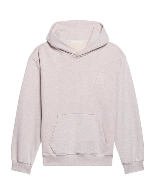 Helmut Lang Pink Printed Hoodie for men
