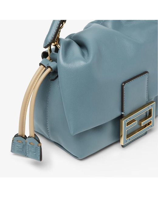 Fendi Blue Mamma Baguette Small
