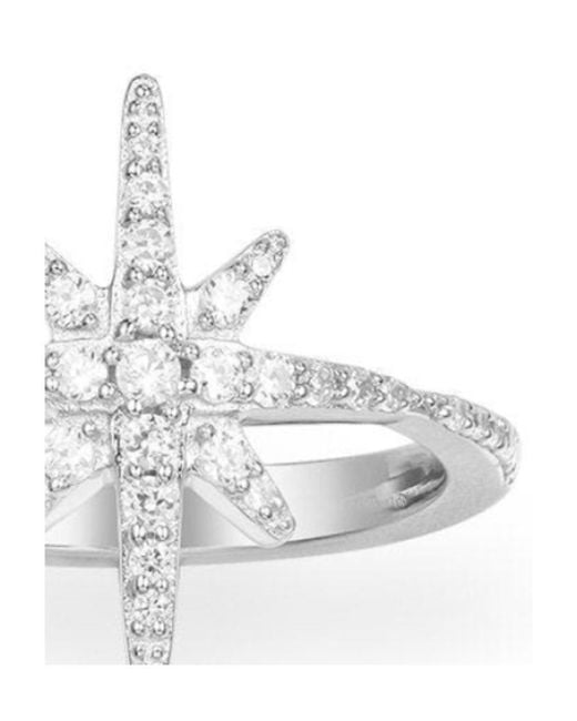 Apm Monaco White Meteor Phalangeal Ring