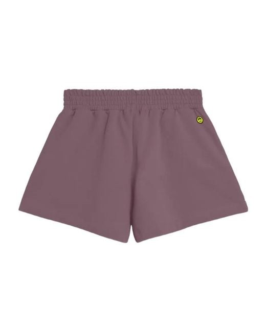 Barrow Purple Elasticated Shorts