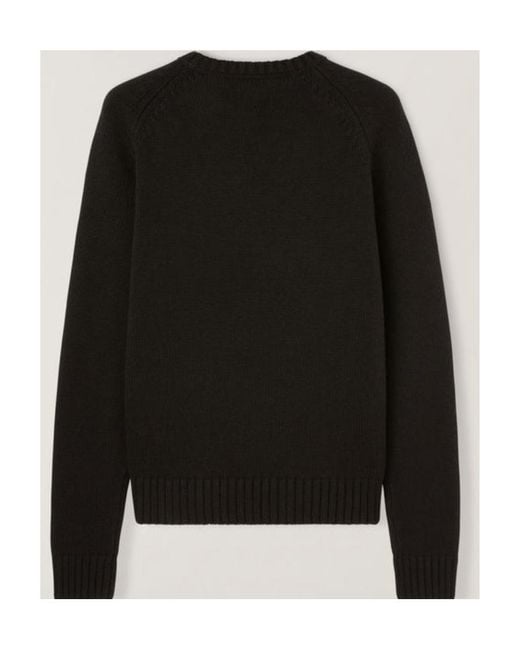 Loro Piana Black Parksville Crewneck Jumper