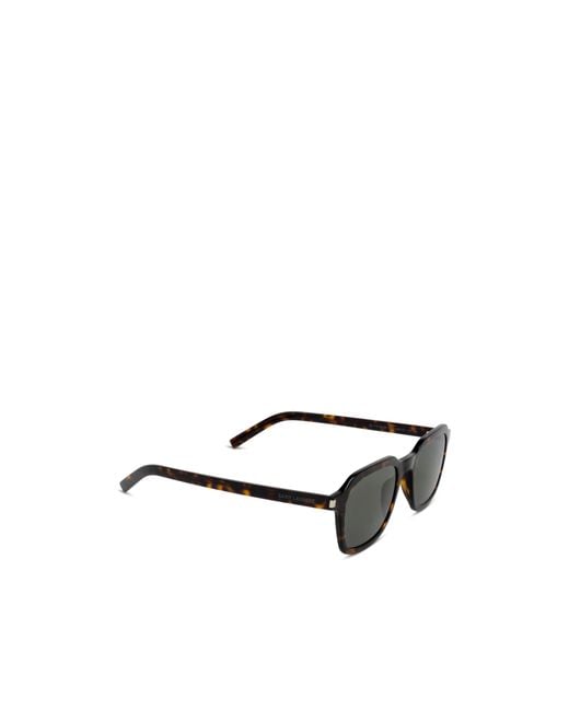 Saint Laurent Multicolor Logo Sunglasses for men