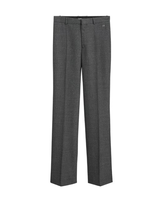 Dior Gray Fitted Pants