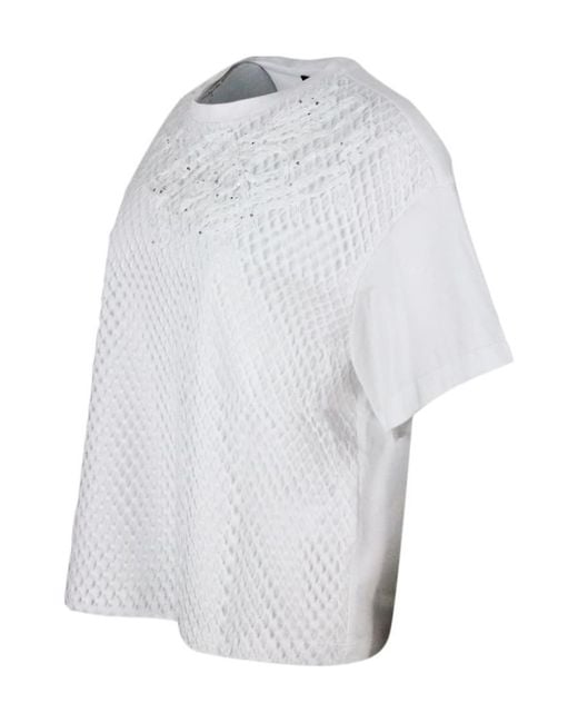 Fabiana Filippi White Short-Sleeved T-Shirt