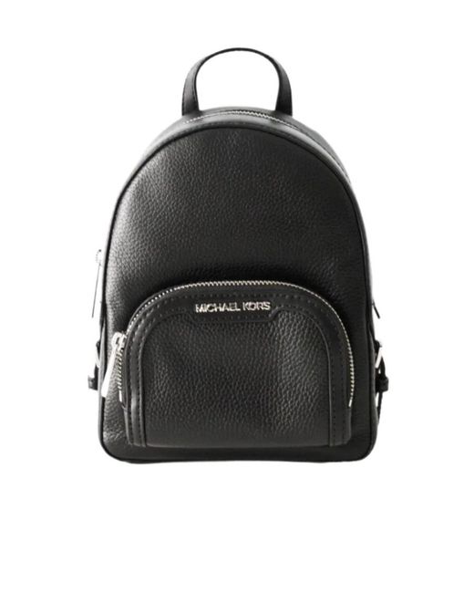 Michael Kors Black Adjustable Shoulder Strap Backpack