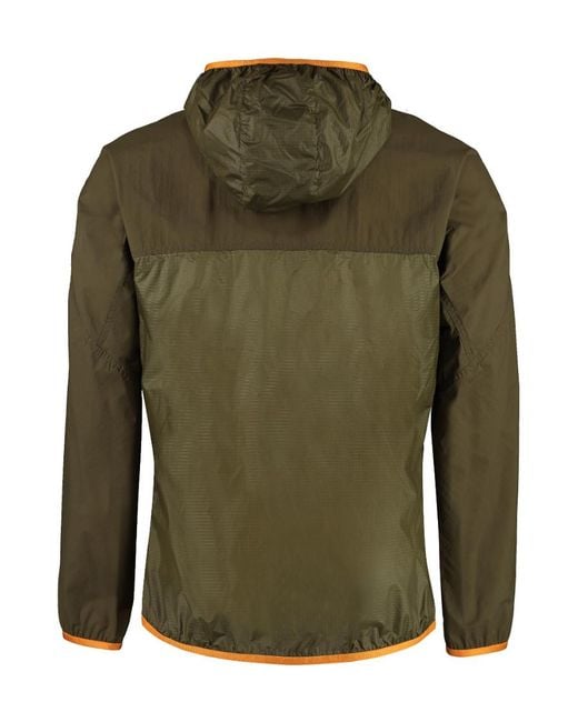 Moncler Green Logo Casual Jacket for men