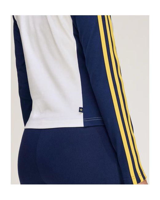 Adidas Blue Originals X Miaou Base Layer Top