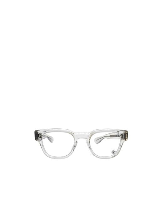 Chrome Hearts White Cuntvoluted Glasses for men