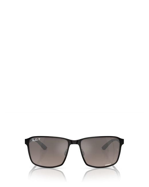 Ray-Ban Gray Full Frame Sunglasses for men