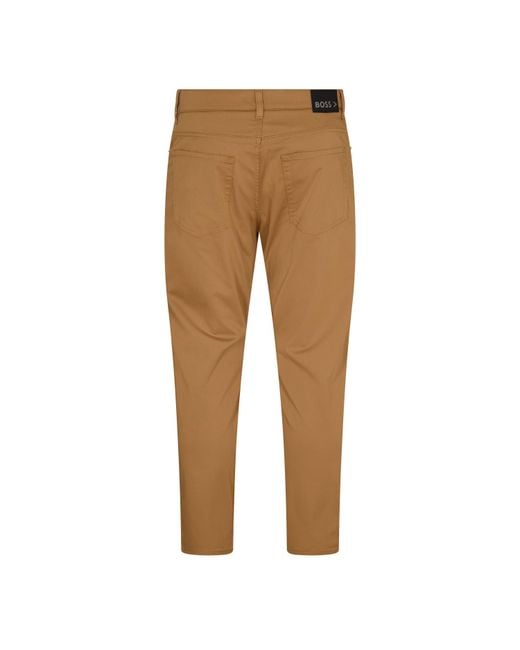 Boss Natural Straightleg Trousers for men