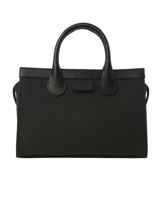 トートバッグ Chloe Black Leather Large Shopping Bag Chloe Black Leather Large Victoria Tote Bag | Yoogi's Closet
