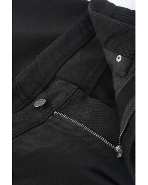 Emporio Armani Black Patch-Pockets Jeans for men