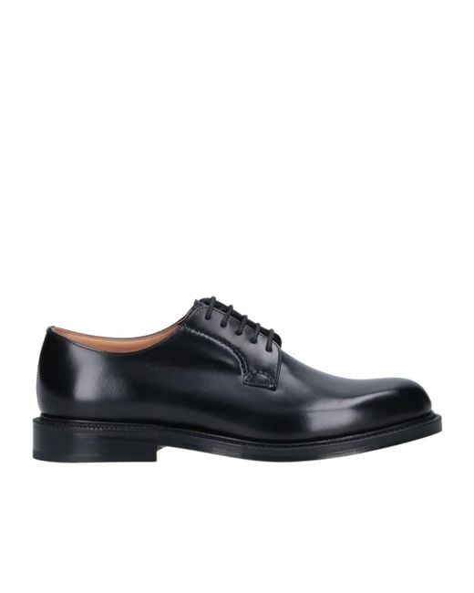 Church's Black Laced Derby Shoes for men