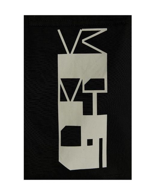 Rick Owens Black Long Sleeve Shirt for men