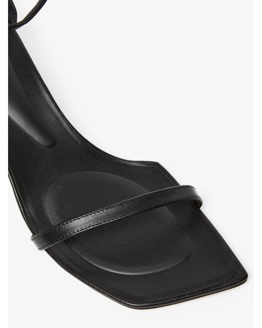 Sportmax Metallic Nappa Leather Sandals