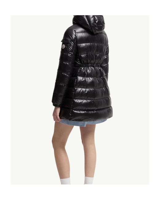 Moncler Black Courecelles Zip-Up Padded Jacket