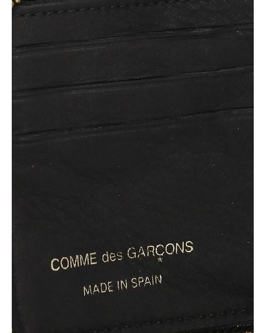 Comme des Garçons Black Comme Des Garçons Wallet Rectangle-Shape Zip-Around Wallet for men