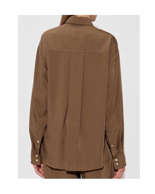Isabel Marant Brown Fabriza Shirt