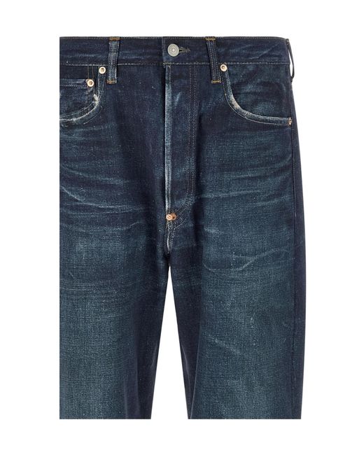 Junya Watanabe Blue X Levis Belt-Loops Jeans for men