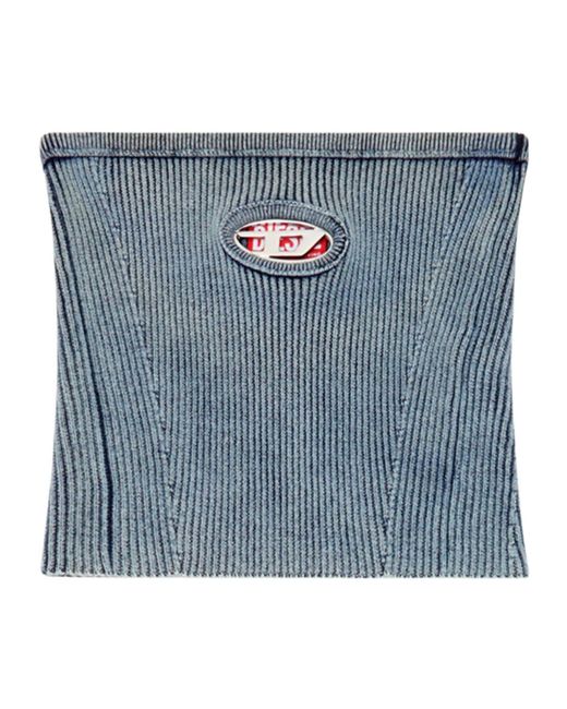 DIESEL Blue M-Clarksvillex-C Tube Top