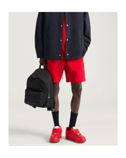 Givenchy Red Puffy Yard Sneakers for men