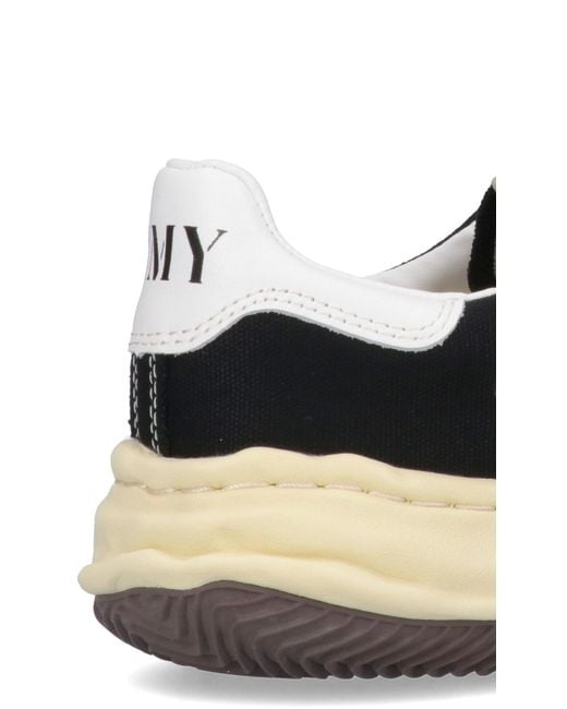 Maison Mihara Yasuhiro Black Blakey Vl Og Low-Top Sneakers for men