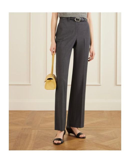Jil Sander Black Wedge Sandals