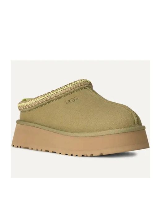 Ugg Multicolor Tazz Ii Platform Suede Slippers
