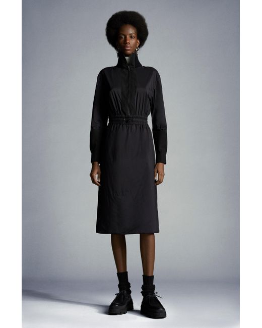 Moncler Black Drawstring Dress