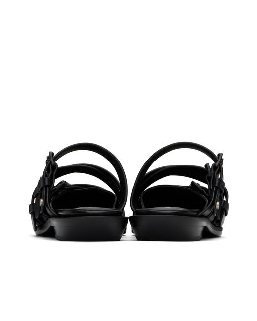 Ann Demeulemeester Black Kalla Pointy Mules