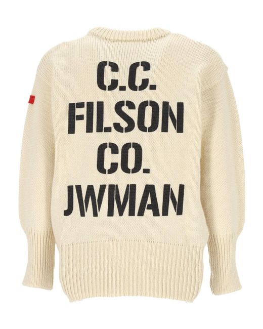 Junya Watanabe White Knitted Jumper for men