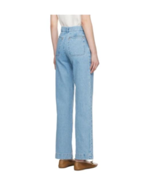 A.P.C. . Blue Seaside Jeans