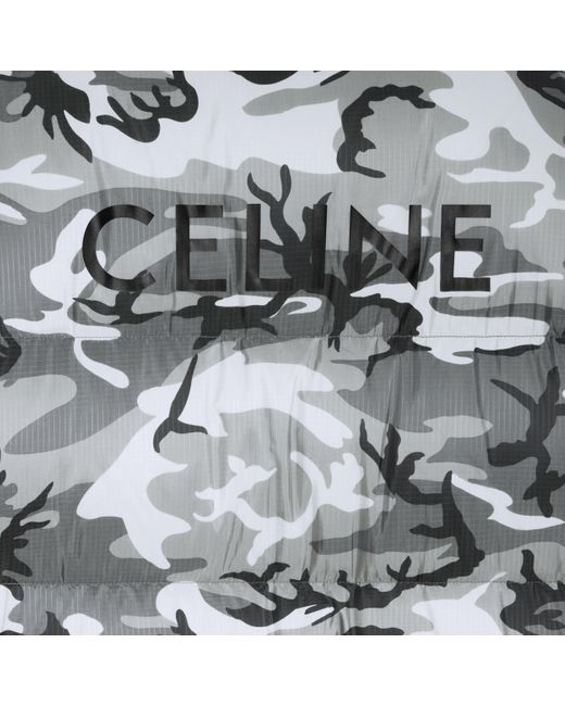 Céline Gray Short Down Jacket for men