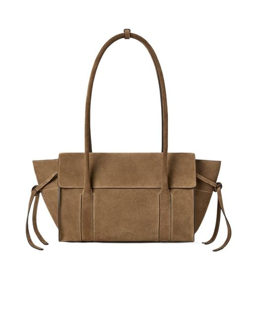 Mulberry Brown Small Bayswater Top Handle Bag