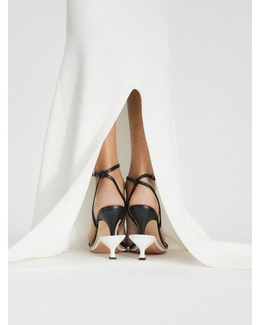 Jacquemus White Folded Mermaid Dress