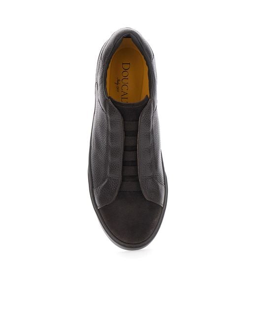 Doucal's Black Spencer Sneaker for men